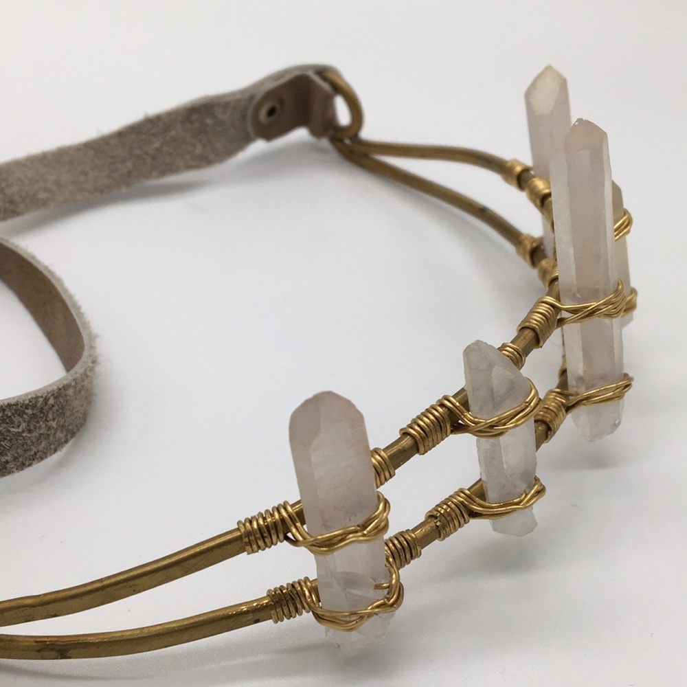 Free People Lena Bernard Quartz Choker - Picture 4 of 5